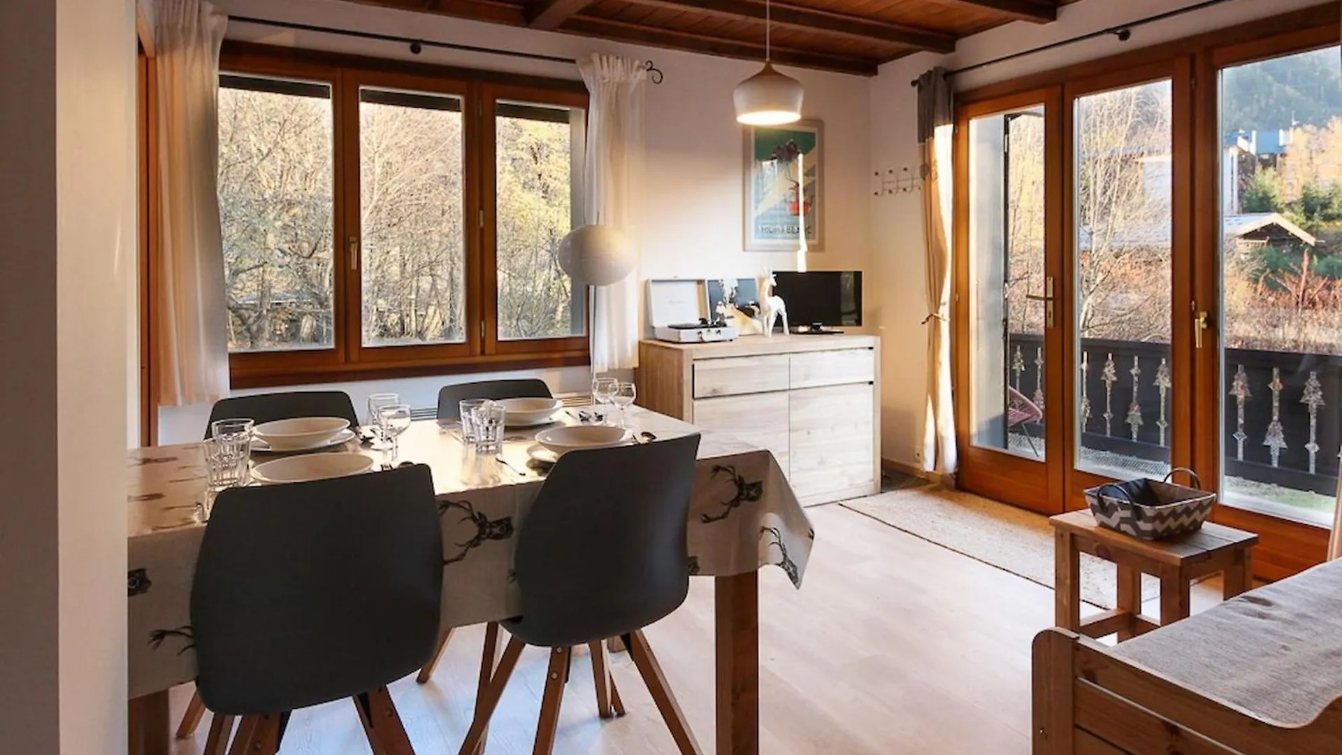 Apartment Ferienwohnung Les Fleurs De Cham - Jardin Vues - Renove Chamonix Frankreich